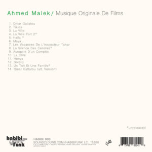 Ahmed Malek - Musique Originale De Films［CD］：圖片 2